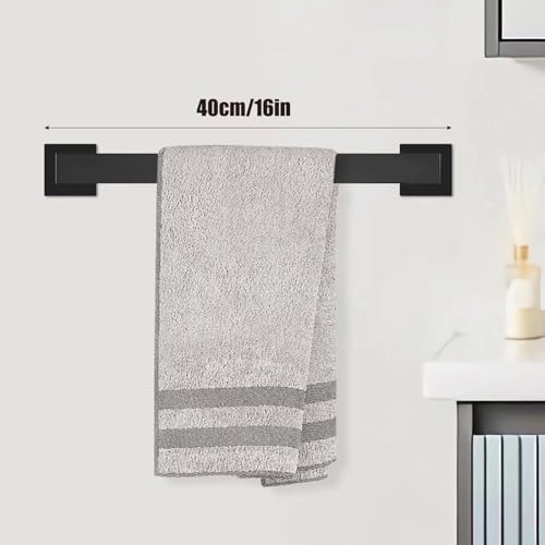 Dorudon atrox 5-Piece Black Towel Bar Set