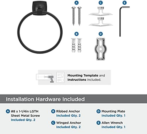 Moutube Towel Ring