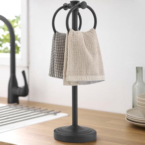 Sturdy Towel Rack with Counterweight