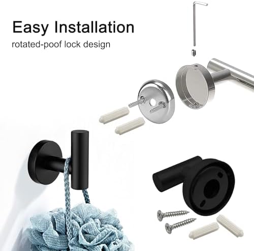 7-Piece Bathroom Towel Holder Set