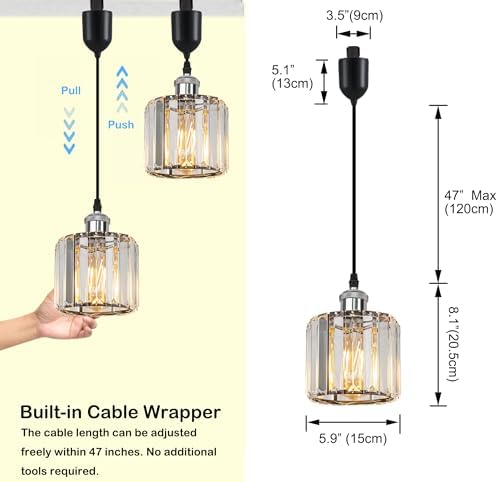 Kiven H-Type Track Lighting Pendants
