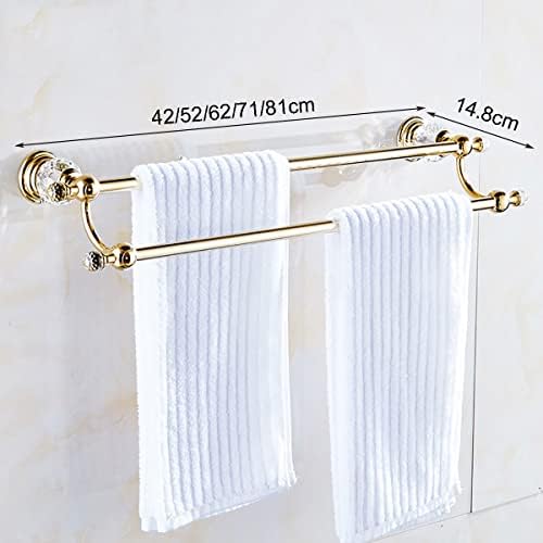 Eco-Friendly Double Towel Bar Space-Saving for Bathroom Kitchen