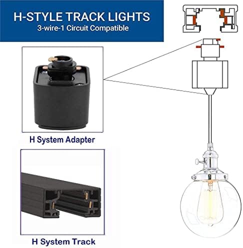 Kiven H-Type Track Pendant E26