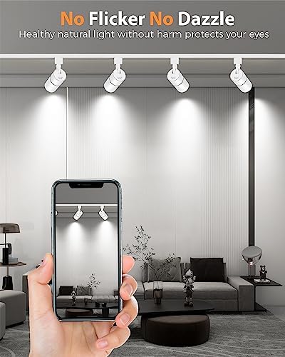 3-Color Adjustable LED Track Lighting Heads