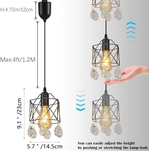 Adjustable Height Juno Track Lighting Pendant