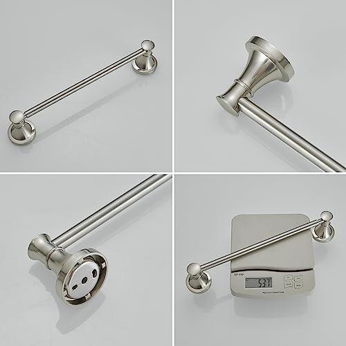BESy Adjustable Bronze Towel Bar for the Bathroom
