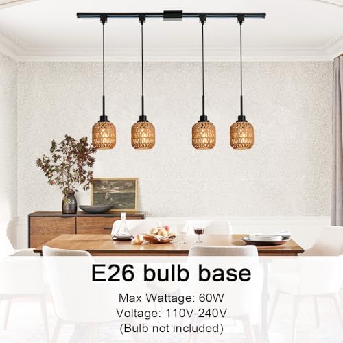 Bamboo Rattan Pendant Lights