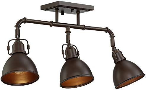 Pro Track Wesley 3-Head Ceiling Spot-Light Adjustable