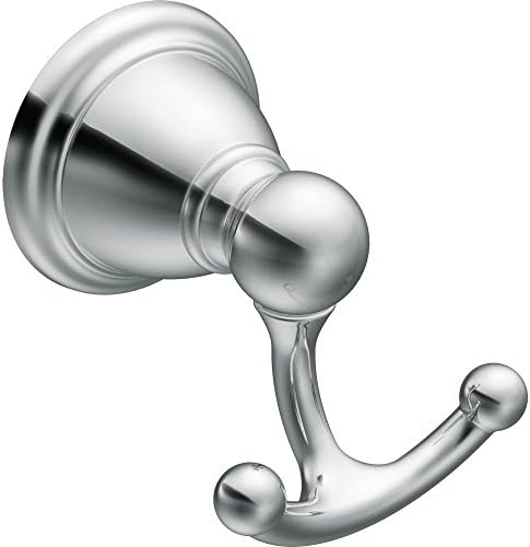 Moen YB2203CH Brantford Double Robe Hook Chrome