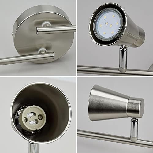 Illuminate Your Space with 6-Light Flexible LED Spot Lighting