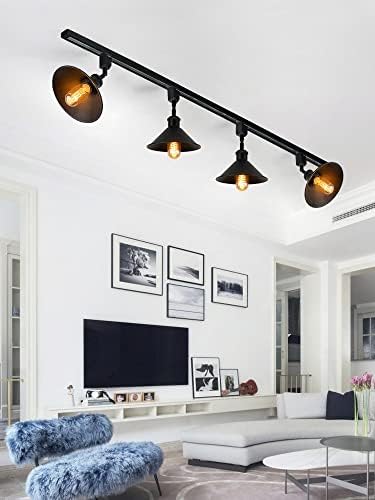 Adjustable J-Type Track Lighting E26