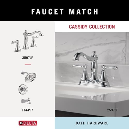 Delta 24-in Wall Mount Towel Bar Polished Chrome
