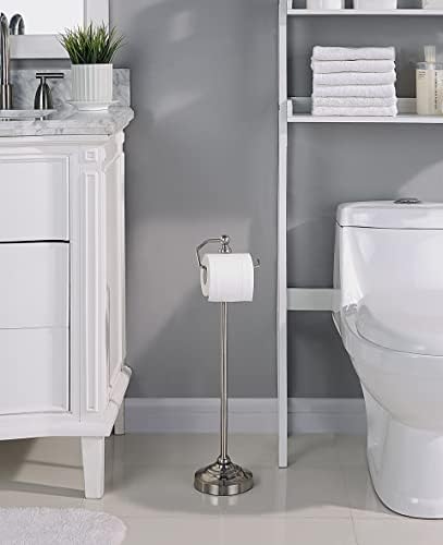 Sturdy Heavy Weighted Toilet Paper Roll Holder