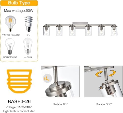 Modern Trans with Glass Lighting Kit