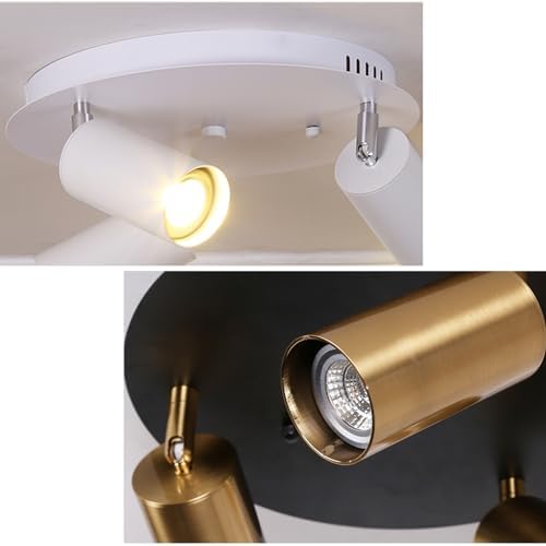 Adjustable Ceiling Spotlight with Color Changing RGB