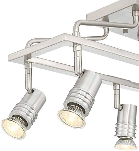 6-Head LED Ceiling Track Light Kit