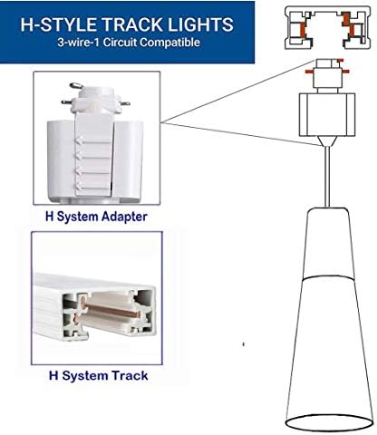 Kiven H-Type Track Mount Light