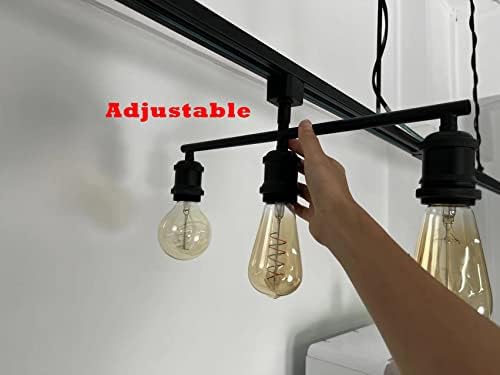 Adjustable 3-Light Track Lighting Kit for Industrial Use