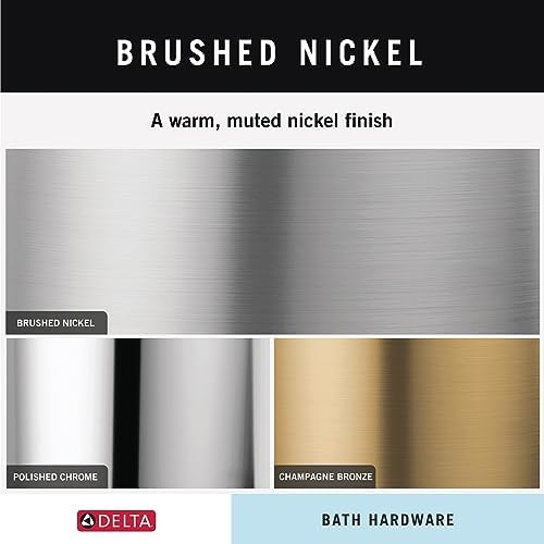 Versatile bath towel holder with SpotShield finish