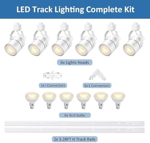 Bravsekai LED Track Lighting Kit