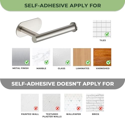 Professional Adhesive Toilet Paper Holder