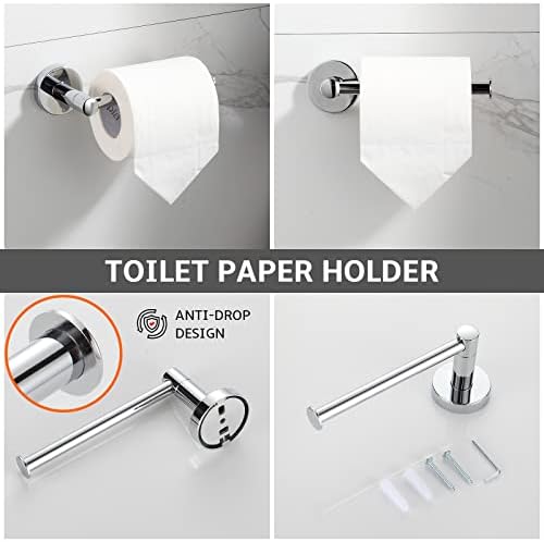 Stylish Chrome Bathroom Hardware Set