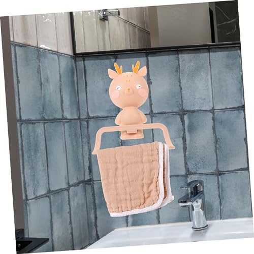 Cute Cartoon Elk Towel Holder