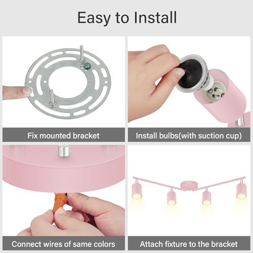 BoostYour Space with 4 LED Track Lights