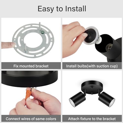 AUQUEE LED Track Lighting Kit for Home Use
