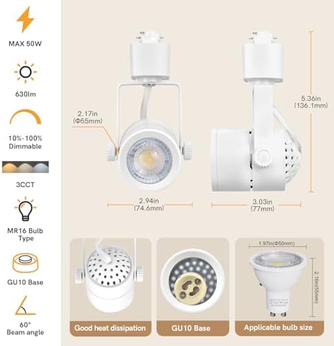 3-Wire Track Lighting System H Type