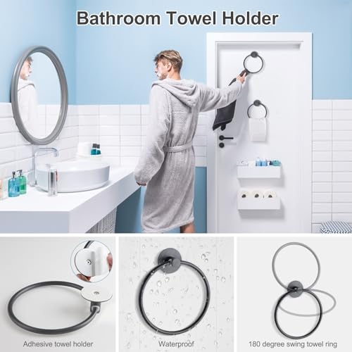 Fashionclubs Wall-Mounted Towel Holder