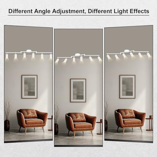 6-Light Track Ceiling Kit with Matte Black Finish