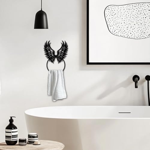 Metal Wings Towel Holder