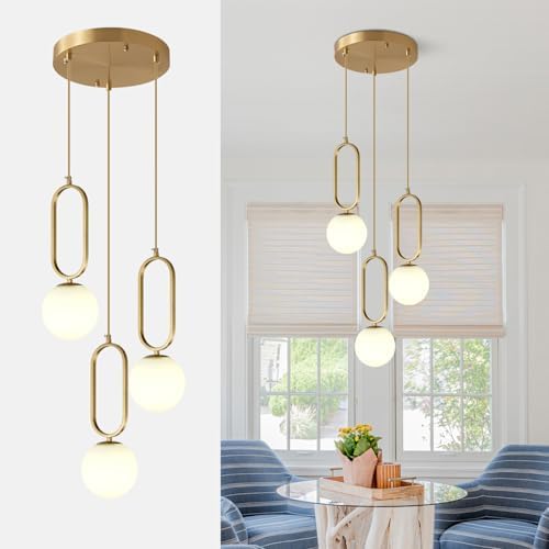 Chic 3-Light Globe Pendant Light