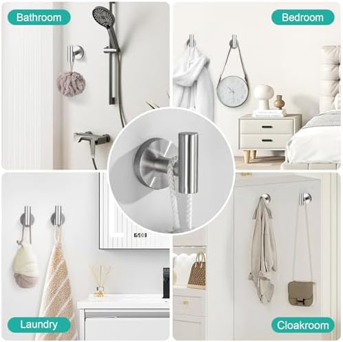 6-Piece Bath Towel Holder Set