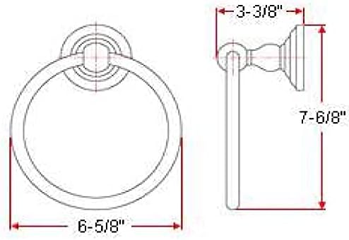 Design House Calisto Towel Ring