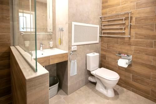 MDVORA Wall-Mounted Toilet Paper Holder with Shelf Brushed Nickel