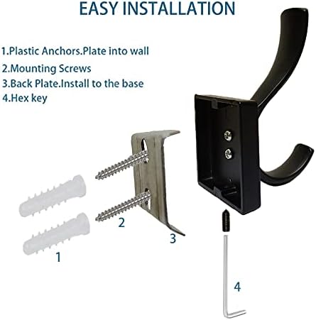 Stylish Heavy Duty Towel Hooks Set for Home Travel Use