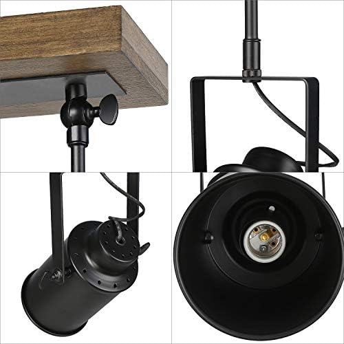 Stylish Adjustable Farmhouse Track Lighting