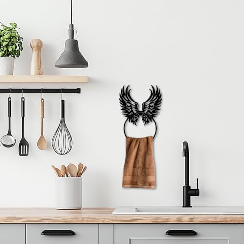 Metal Wings Towel Holder