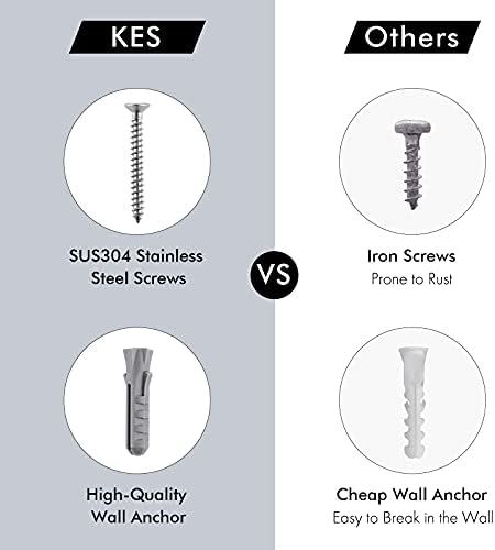 2-Pack Stainless Steel Wall-Mounted Towel Hook Set