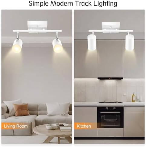 BoostArea 2-Light Track Lighting Kit
