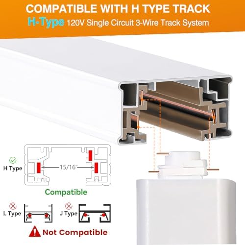 2700K-6500K Adjustable Track Lighting