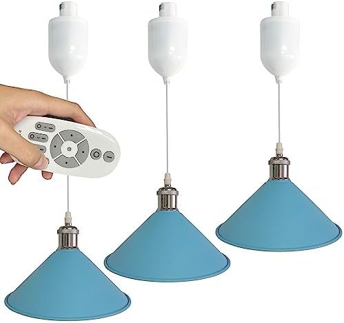 Adjustable Height Macaron Style Track Pendant Light