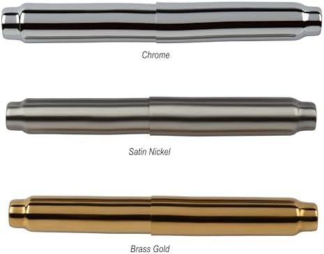Stainless Steel Chrome Toilet Paper Holder Spring-Loaded
