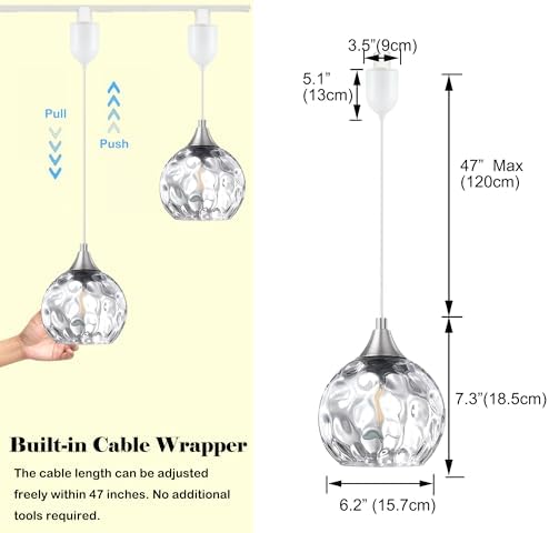 Kiven H-Type Track Lighting Pendants Modern
