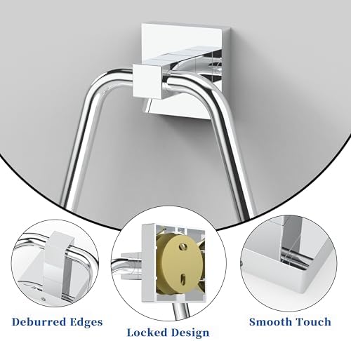 Sturdy Rustproof RUACQ Towel Ring