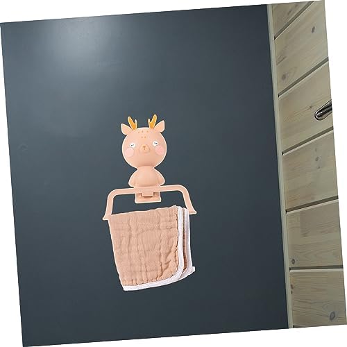 Cute Cartoon Elk Towel Holder