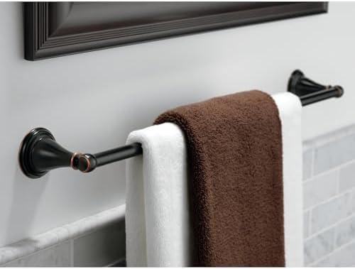 Wall-Mounted 24 DELTA Towel Bar Oil Rubbed Bronze
