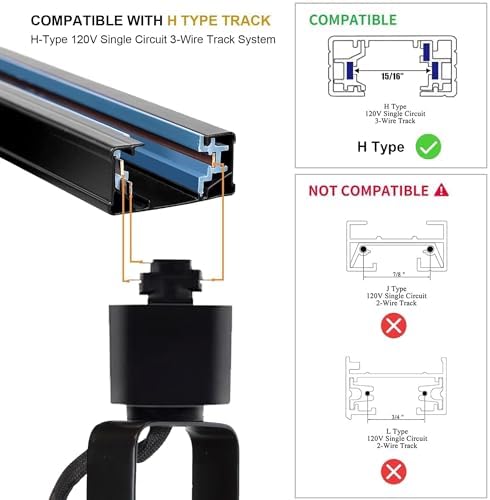 Dimmable GU10 Track Lighting Kit 12-Piece
